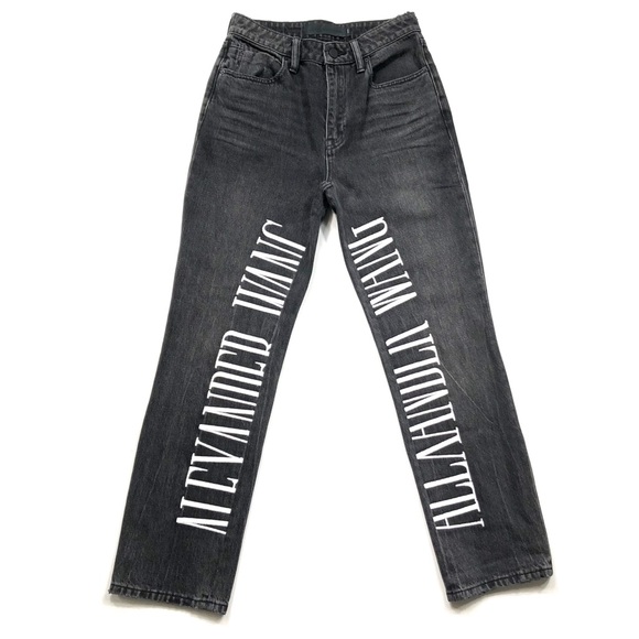 SOLD! $850 Alexander Wang Jeans Size 26 - Picture 1 of 4